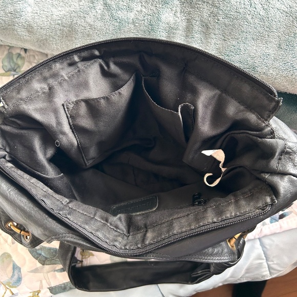 Rare Vintage NATURALIZER Leather Hobo Shoulder Bag - Picture 10 of 17